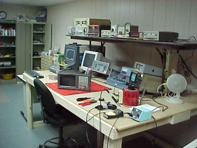 Repair Lab ~ Workbench no# 2 :: Industrial Electronic Repair