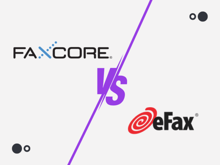 FaxCore vs eFax 2024 Comparison