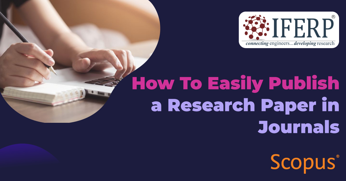 How to easily publish a research paper in journals 2023