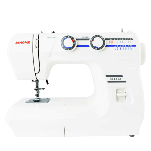 Janome RE1312 Sewing Machine 12 Builtin Stitches IFF