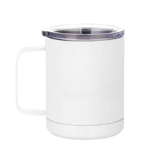White Thermal Cup For Heat Press Perfect For Keeping Beverages Warm IFF