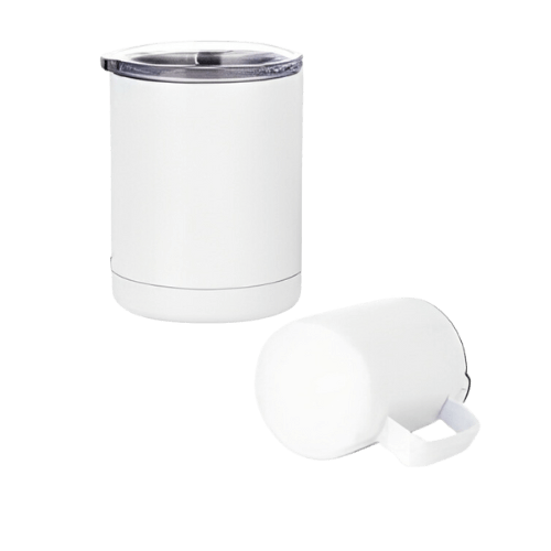 White Thermal Cup For Heat Press Perfect For Keeping Beverages Warm IFF