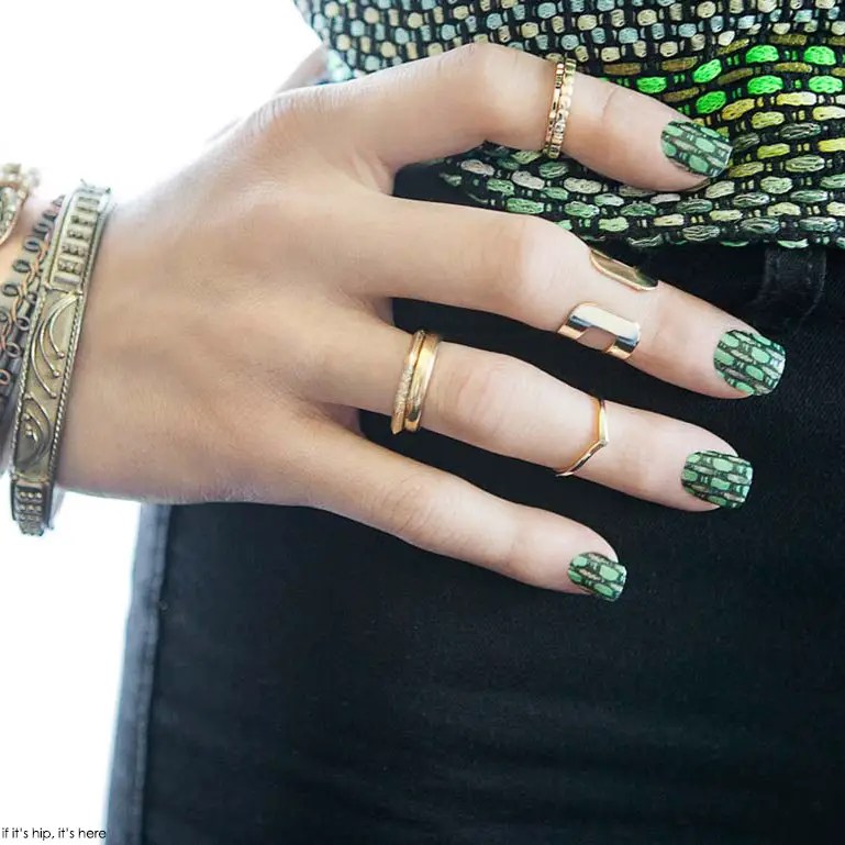 Oh Snap! Now You Can Make Your Own Peel n' Stick Nail Art. if it's