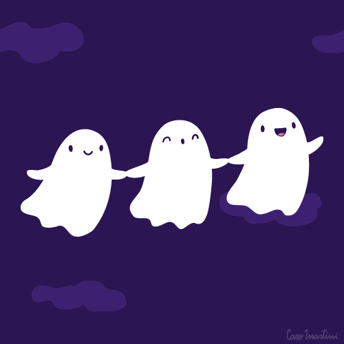 The 25 Least Scary Ghosts Ever. Animated Ghost Gifs. If