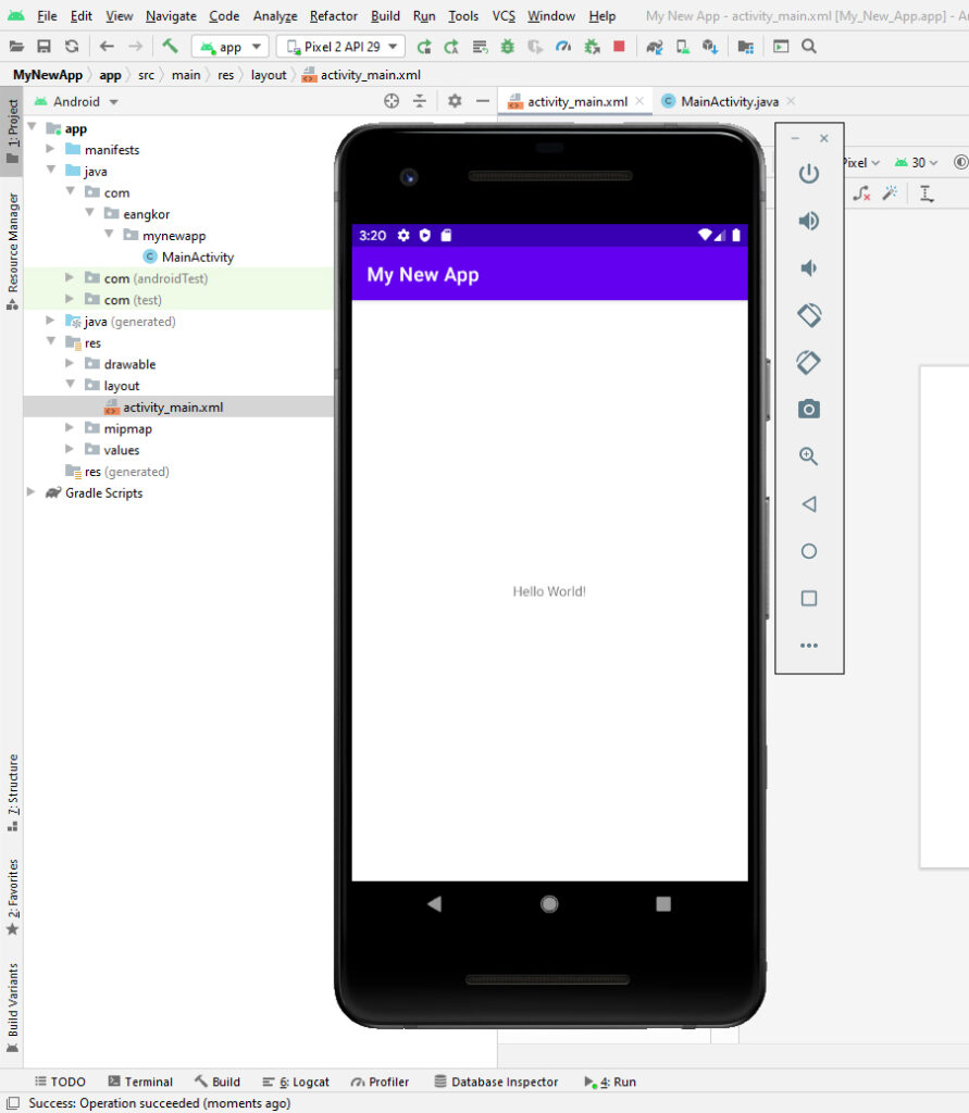 How to create a new android project in Android Studio I FIX PROBLEM
