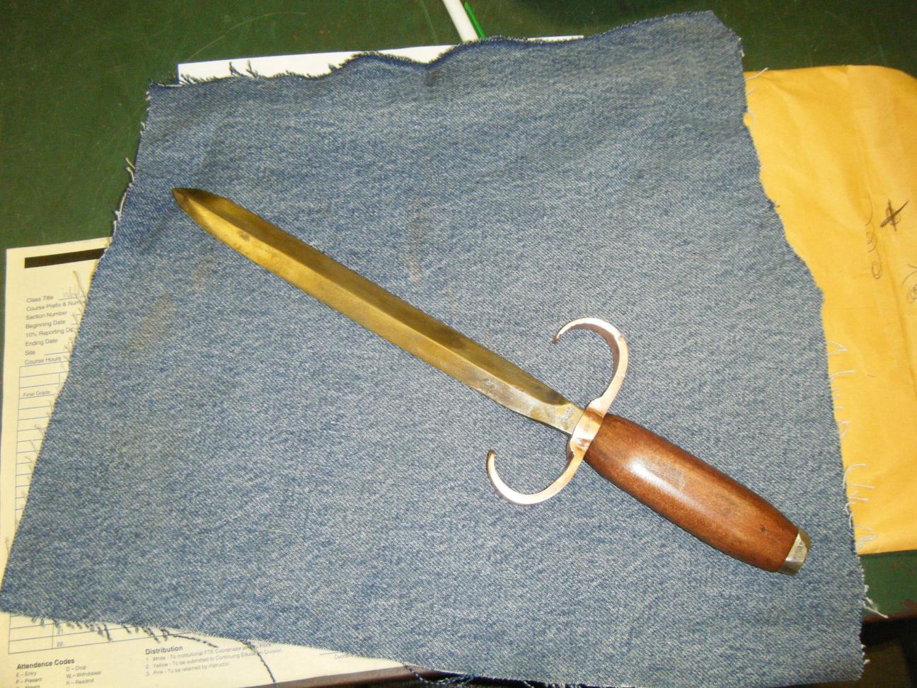 First real knife Members Gallery I Iron