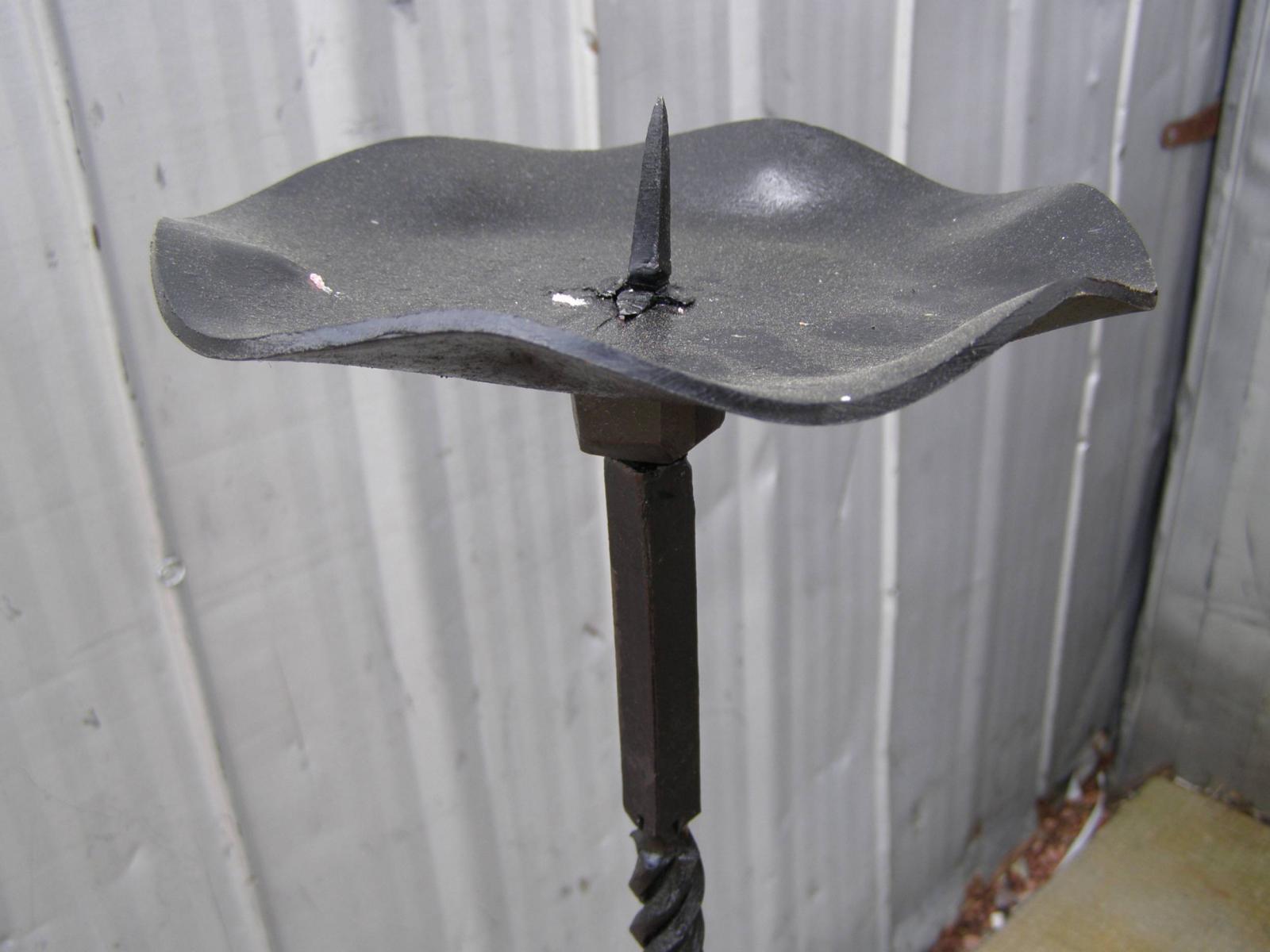 Candle drip pan Member Galleries I Iron