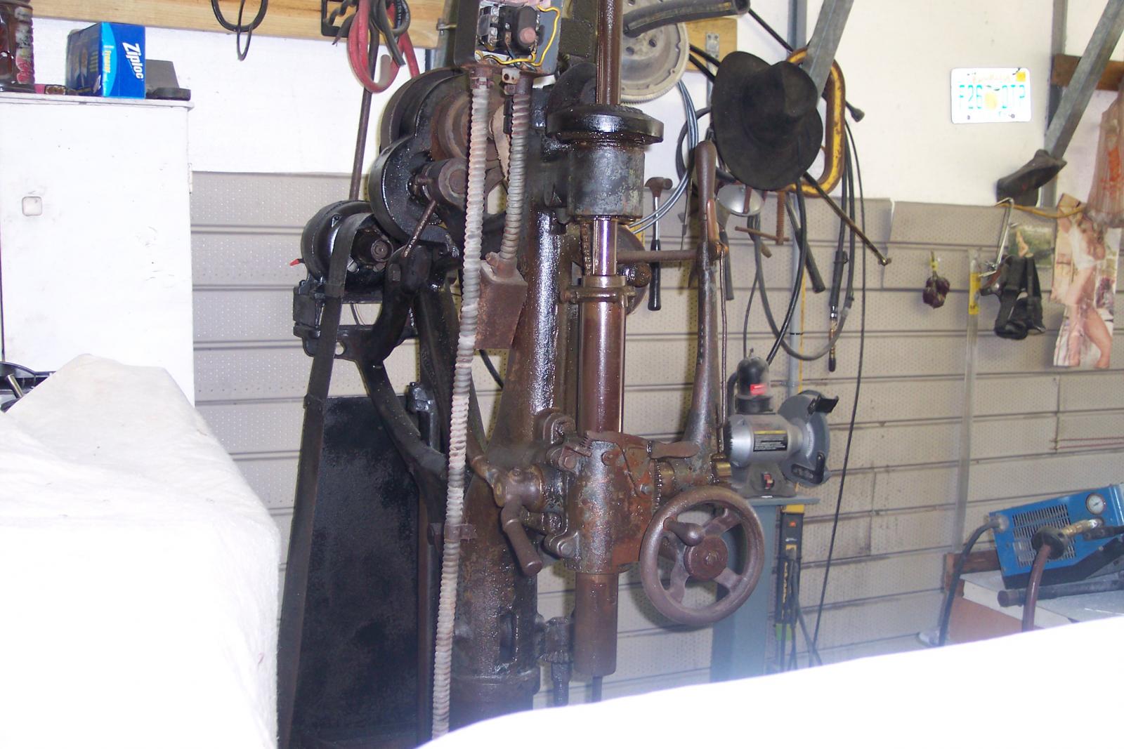 champion blower & 22" drill press Drills I Iron