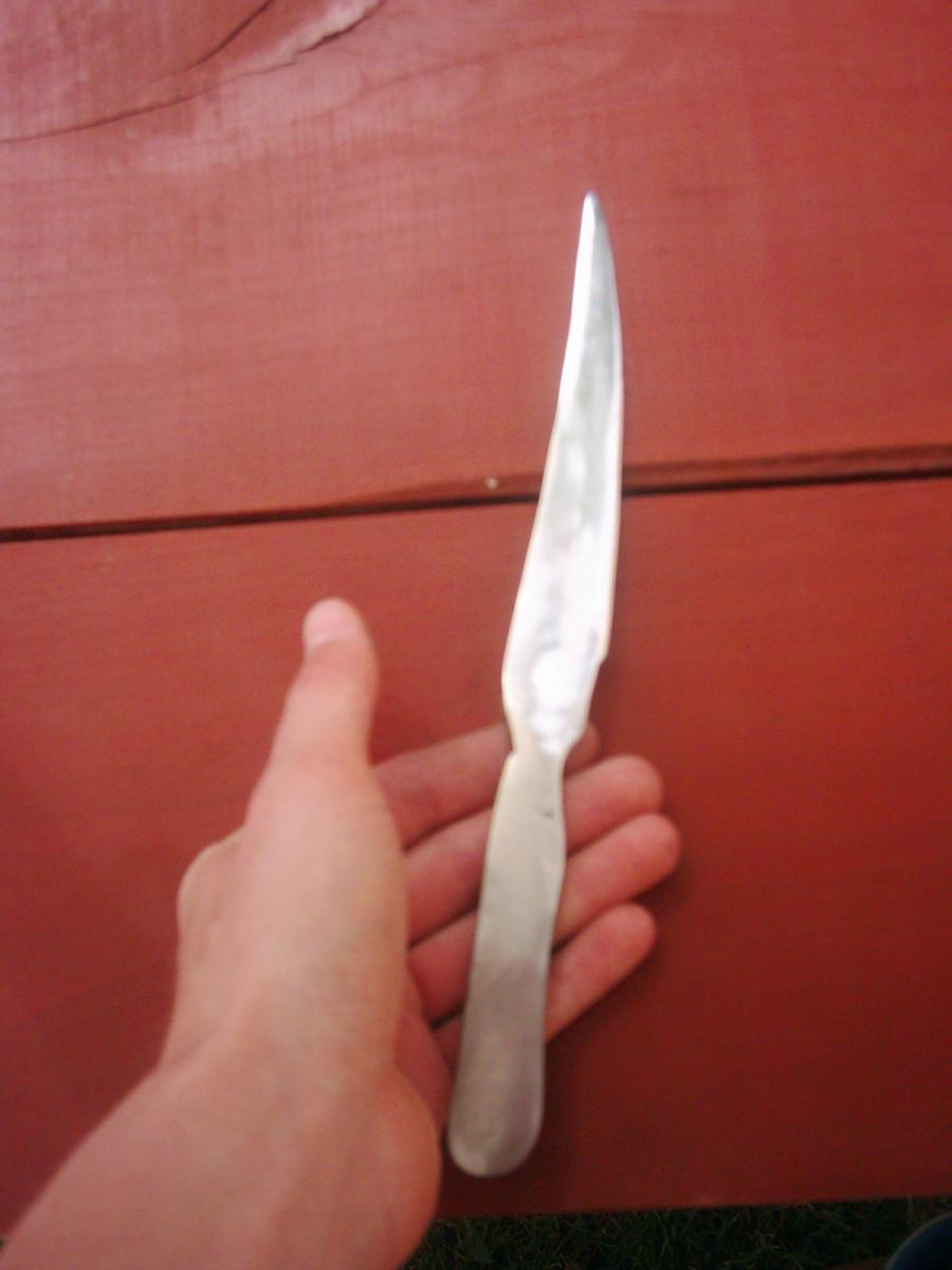 First knife. Members Gallery I Iron