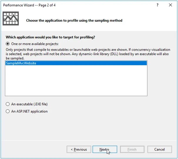 Performance Profiling in Visual Studio VSTS Profiler