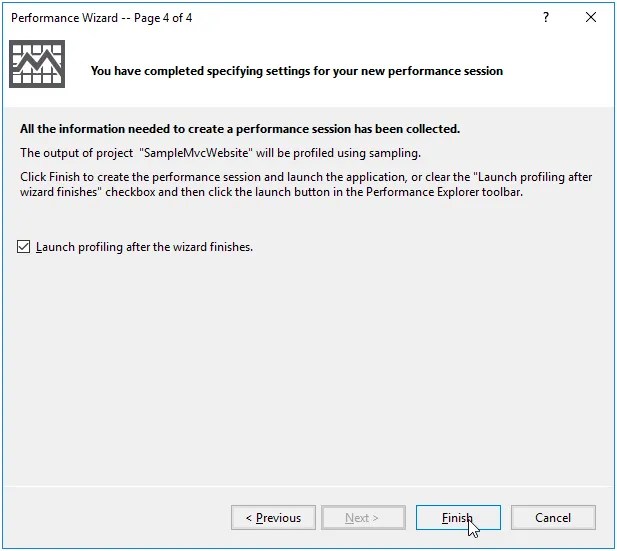 Performance Profiling in Visual Studio VSTS Profiler
