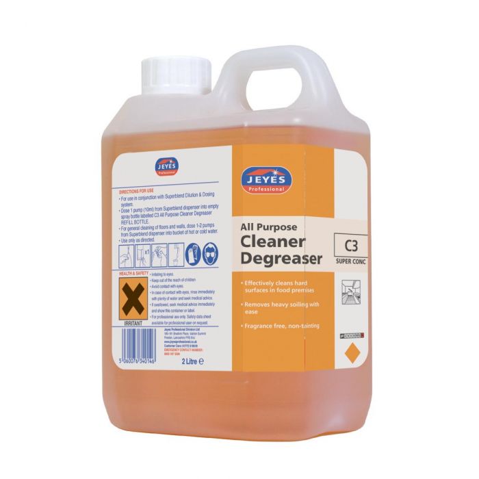 C3 All Purpose Degreaser Super Concentrated IG Group UK