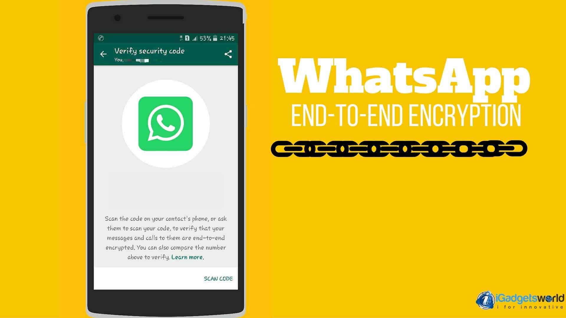 WhatsApp Messenger EndToEnd Encryption Update Rolled Out!