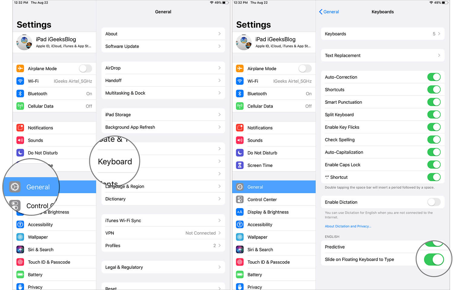 How to Use QuickPath Swipe Keyboard on iPhone iGeeksBlog