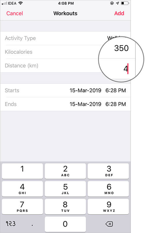 How to Manually Add Workout to Activity App from iPhone iGeeksBlog