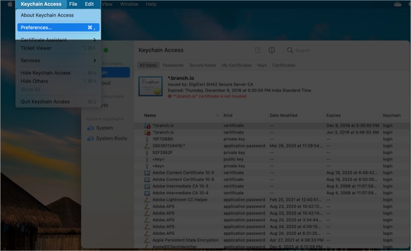 How to change Keychain password on Mac 3 Ways explained iGeeksBlog