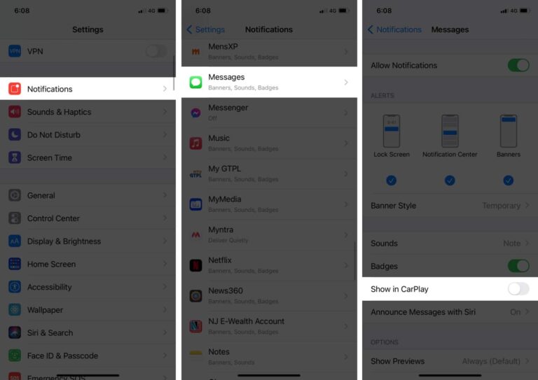 How to turn off app notifications in Apple CarPlay iGeeksBlog