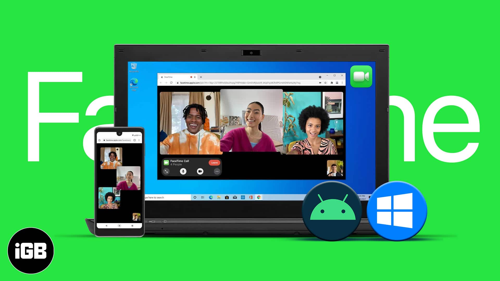 iOS 15 How to FaceTime on Android and Windows iGeeksBlog