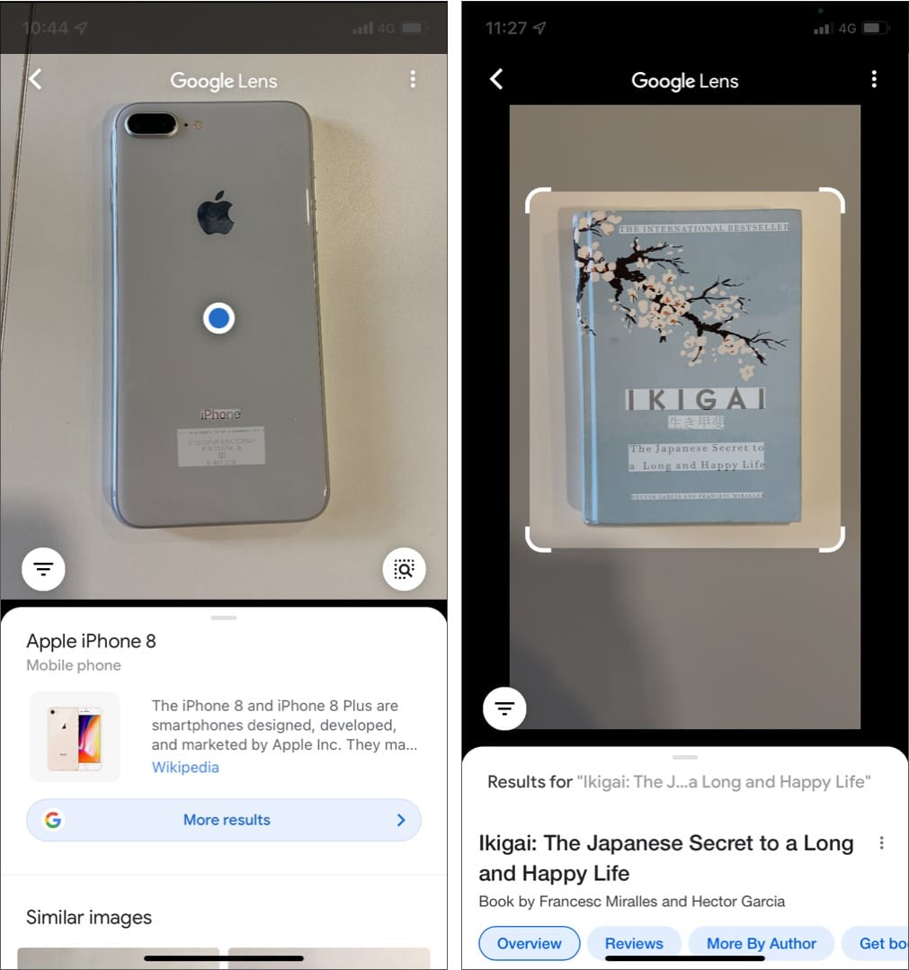 Apple Live Text vs. Google Lens what's the best image recognition tool