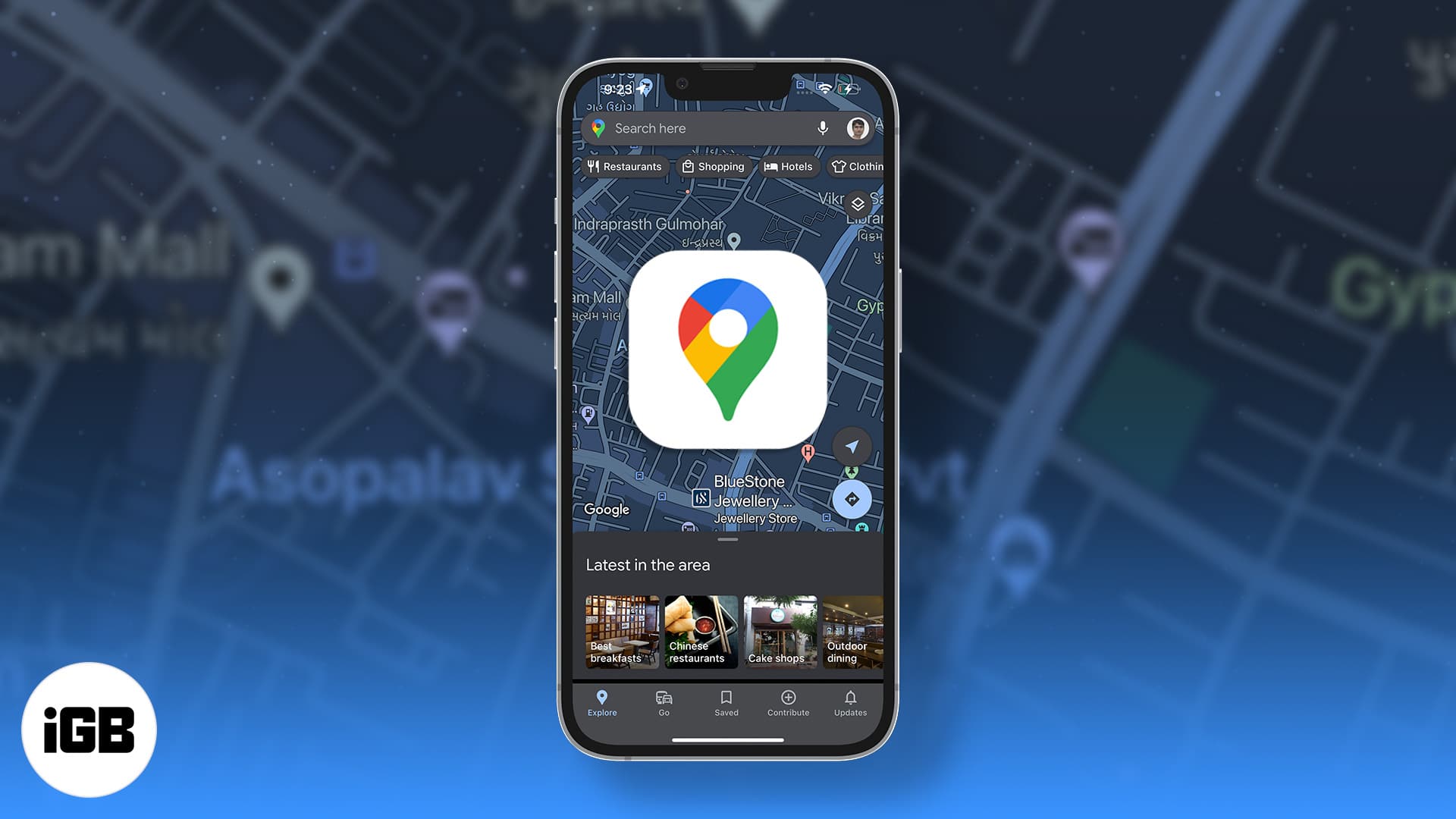 How to turn on dark mode in Google Maps on iPhone iGeeksBlog