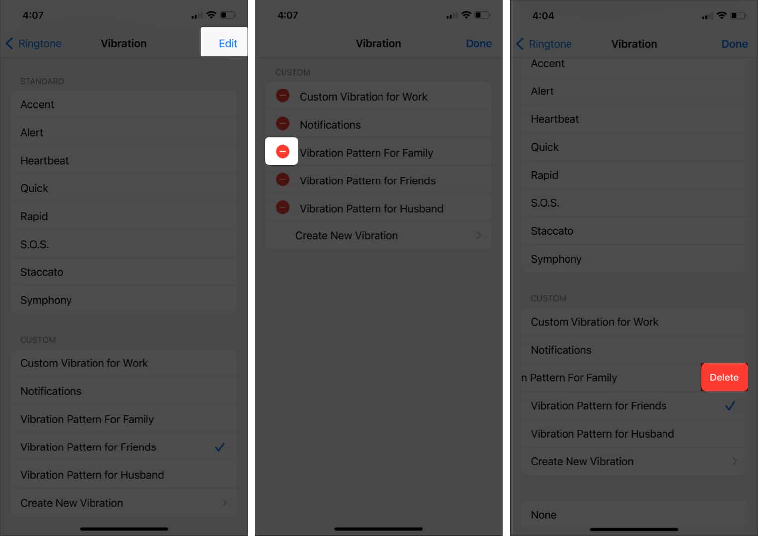 How to set a custom vibration alert for contact on iPhone iGeeksBlog