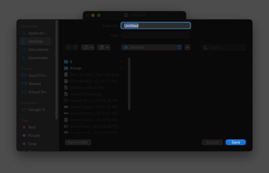 How to use QuickTime Player on Mac ( macOS Ventura ) iGeeksBlog