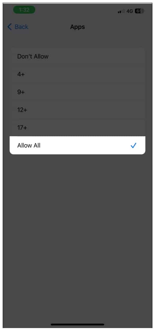 How to fix downloaded app not showing on iPhone