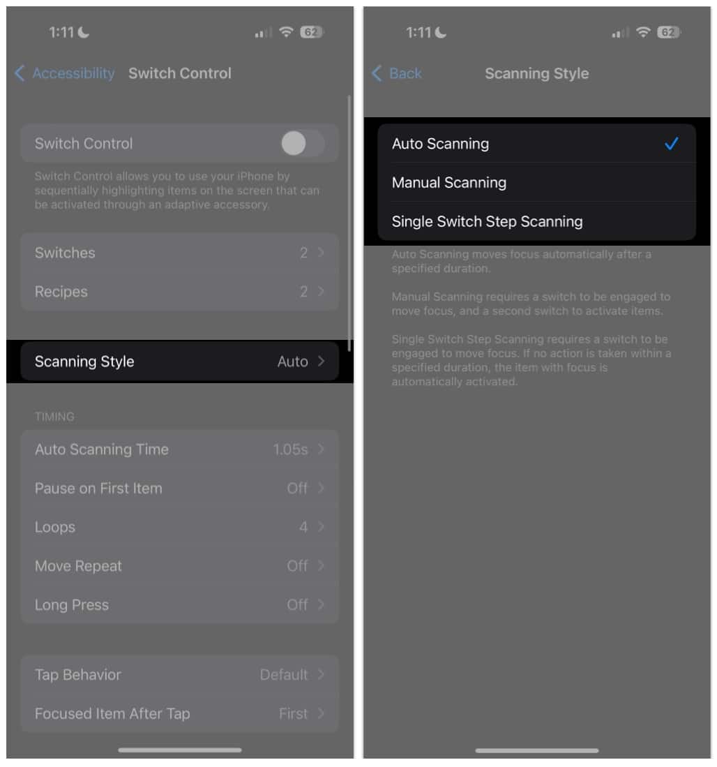 How to use Switch Control on iPhone and iPad in iOS 17 iGeeksBlog