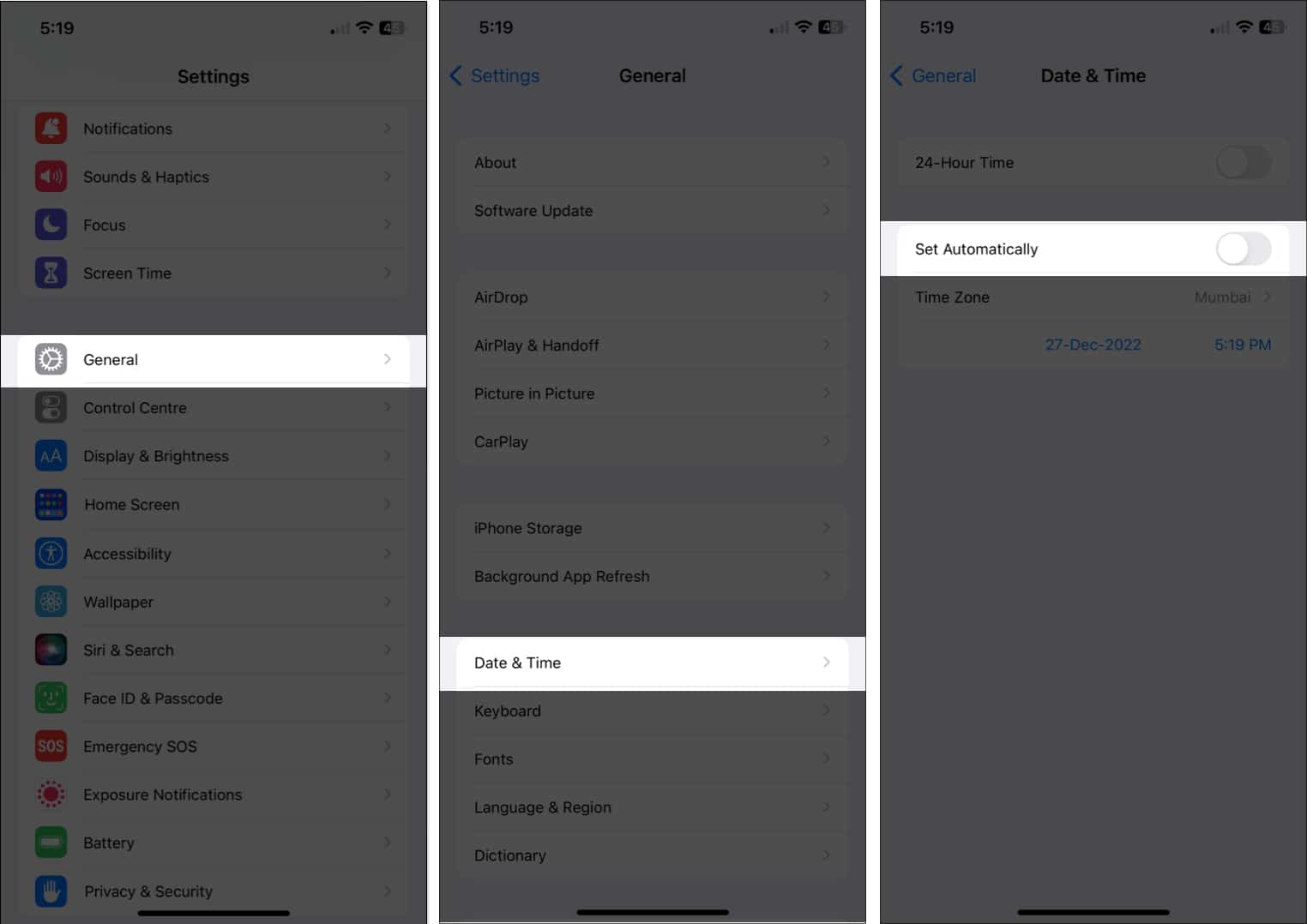 How to change date and time on iPhone or iPad (iOS 17)