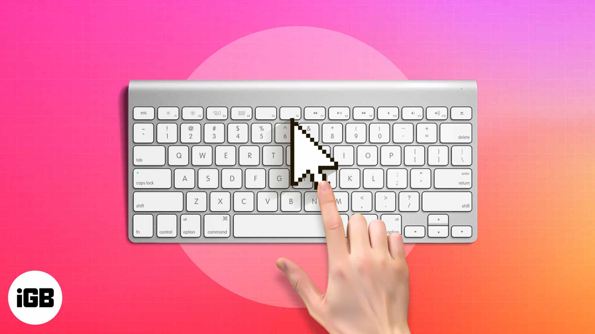 How to use keyboard as a mouse on your Mac