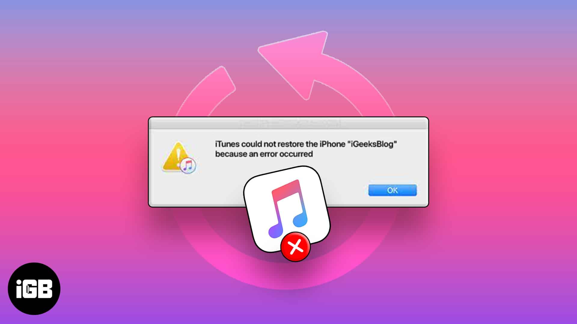 iTunes cannot restore iPhone from backup? 7 Ways to fix it! iGeeksBlog