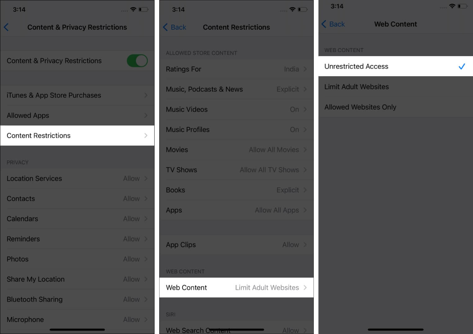 Safari Clear History and Data grayed out on iPhone? 4 Fixes! iGeeksBlog