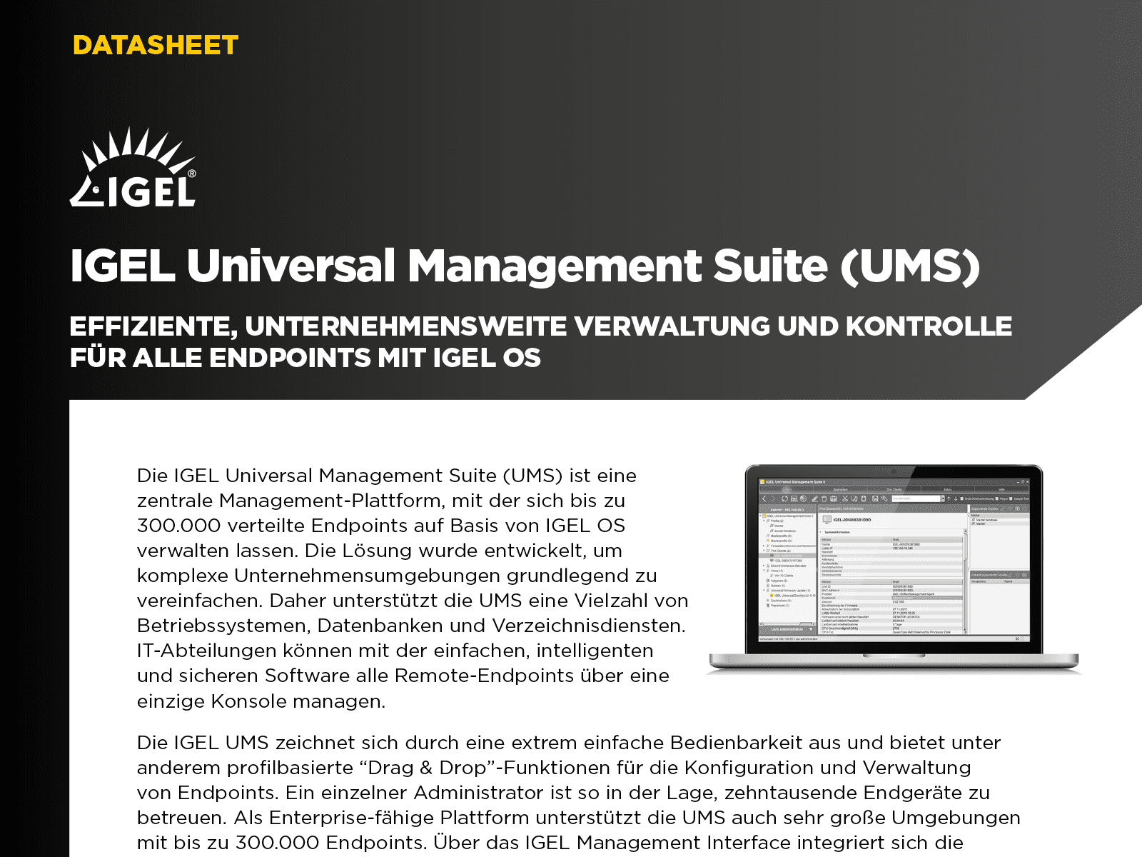 Universal Management Suite IGEL