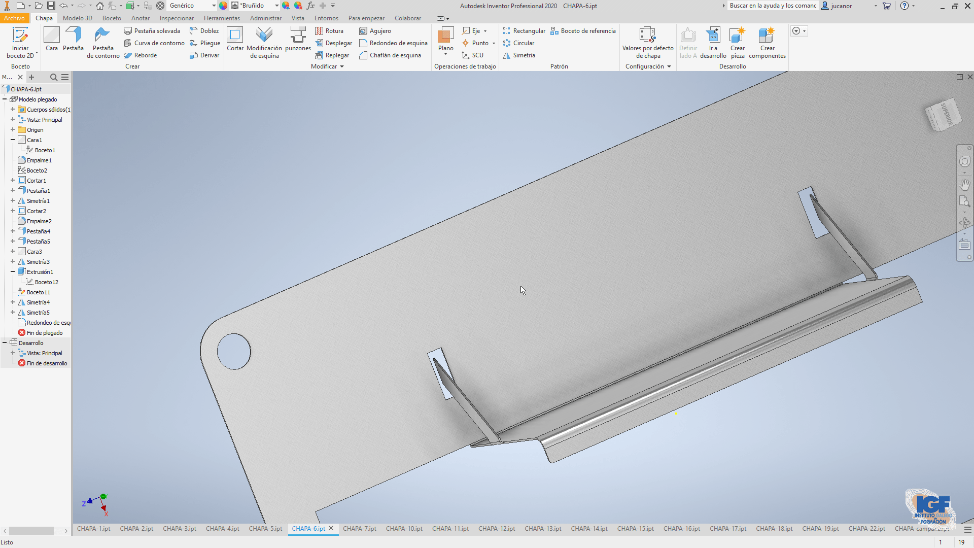 Cursos online de Autodesk Inventor - igf.es