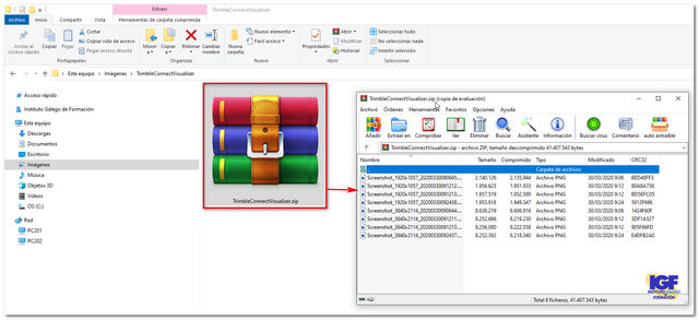 Abrir con Winrar - igf.es