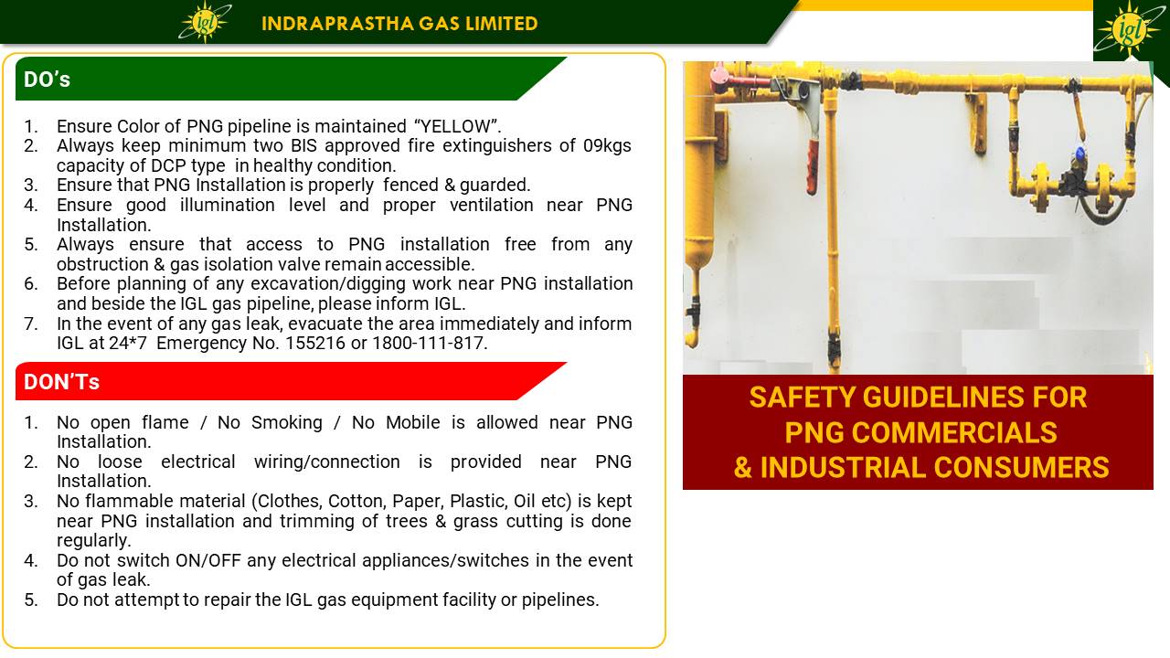 To Indraprastha Gas Limited (IGL)