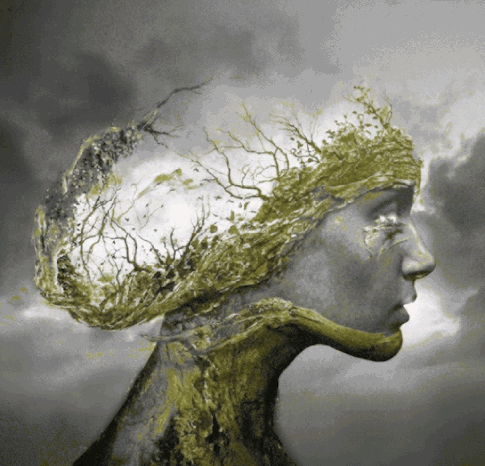 Blind Artist Redhawk Creates Mesmerizing GIFs