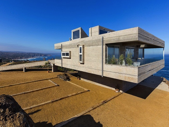 A Modern Concrete Beach House By Gubbins Arquitectos