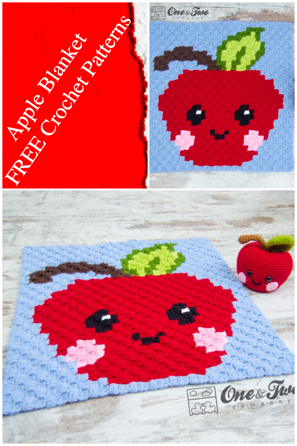 FREE Apple Blanket Crochet Patterns