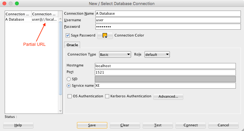 Sql Developer Connect Using Jdbc Url The Best Developer Images