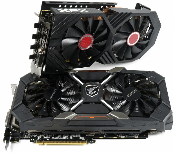 Efficiency comparison between AMD Radeon RX 590 and RX 580