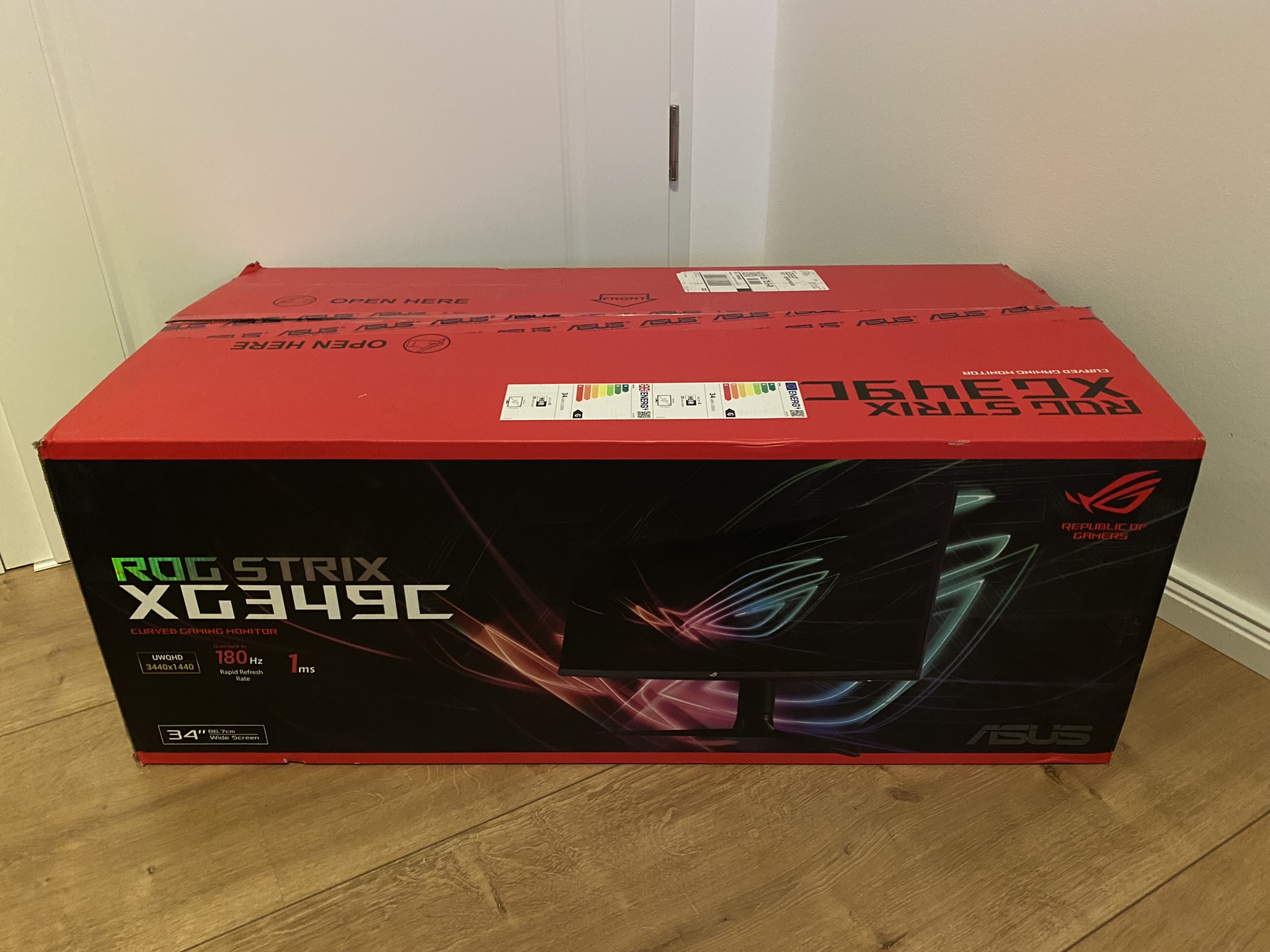 The ASUS ROG Strix XG349C Review - An ultrawide monitor with an