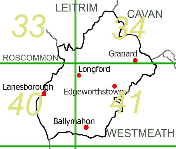 Genealogy of County Longford Discovery Map