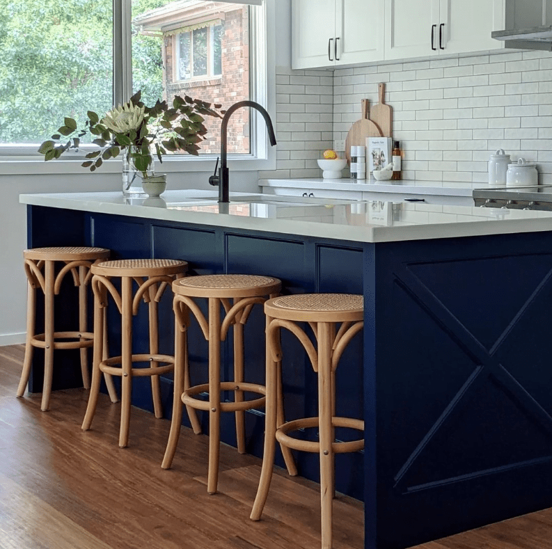 Kitchen handles hampton Rockhampton Matt black