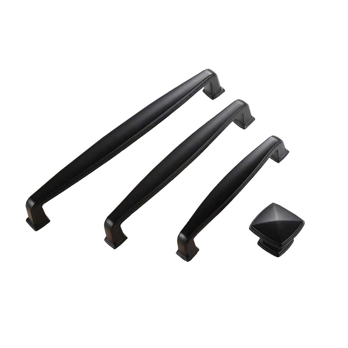 Kitchen handles hampton Rockhampton Matt black