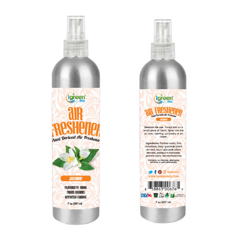 Jasmine Air And Fabric Freshener IGreenPro, The First Affordable Eco
