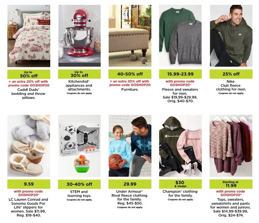 Kohl’s Cyber Monday Deals 2022 Take Extra 20 OFF