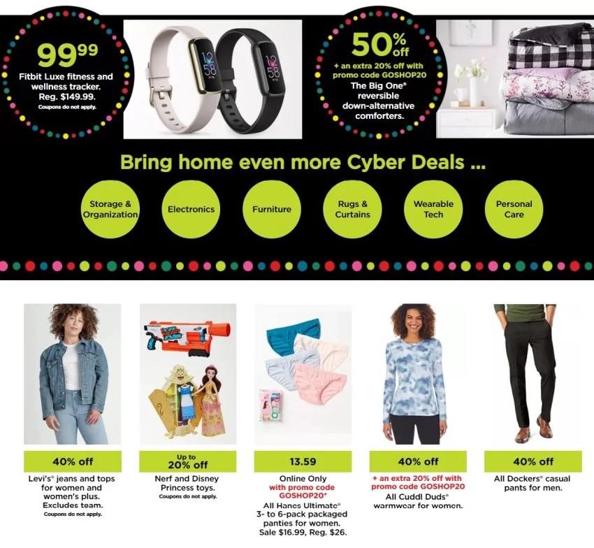 Kohl’s Cyber Monday Deals 2022 Take Extra 20 OFF