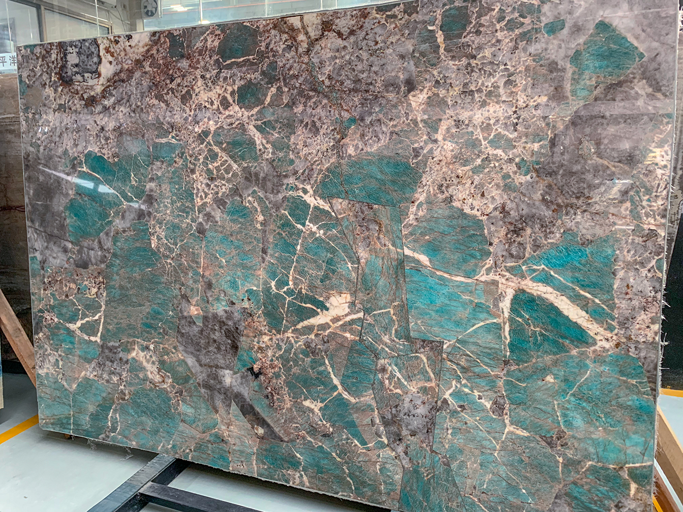 Amazonite Jumbo Extra Granite Countertops, Cost, Reviews