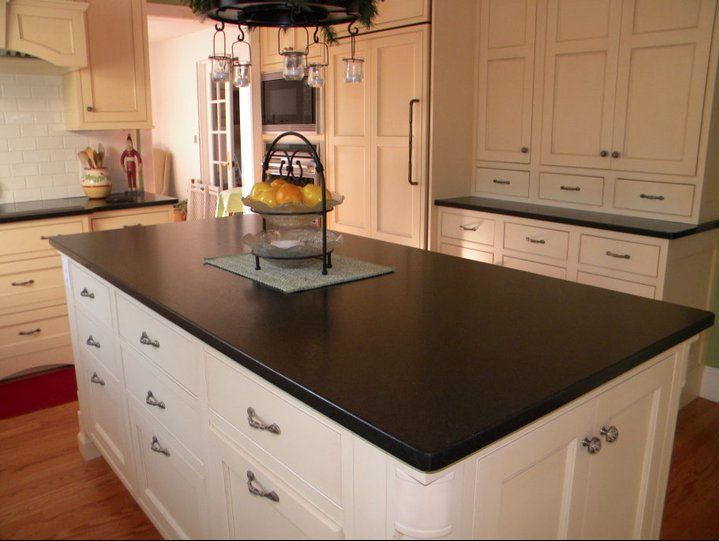 Cambrian Black Leather Finish Granite Countertops, Cost, Reviews